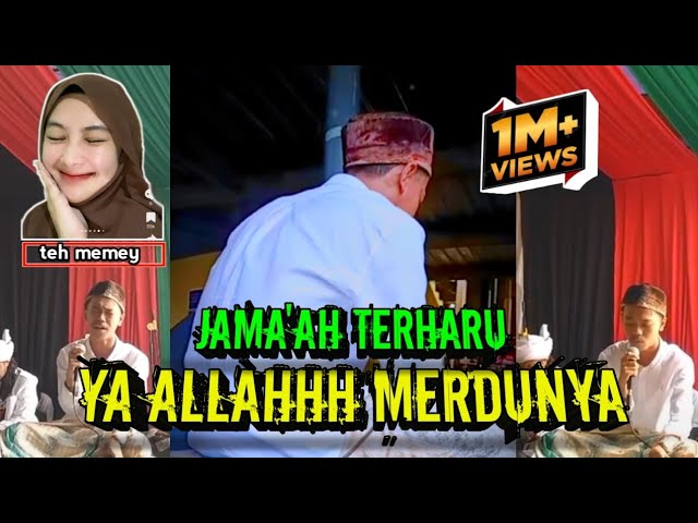 🔴MASYHA'ALLAHHH MERDUNYA..‼️🥰 FULL QORI CEP SANUD  | cep sanud bersholawat bersama ustad hadad class=