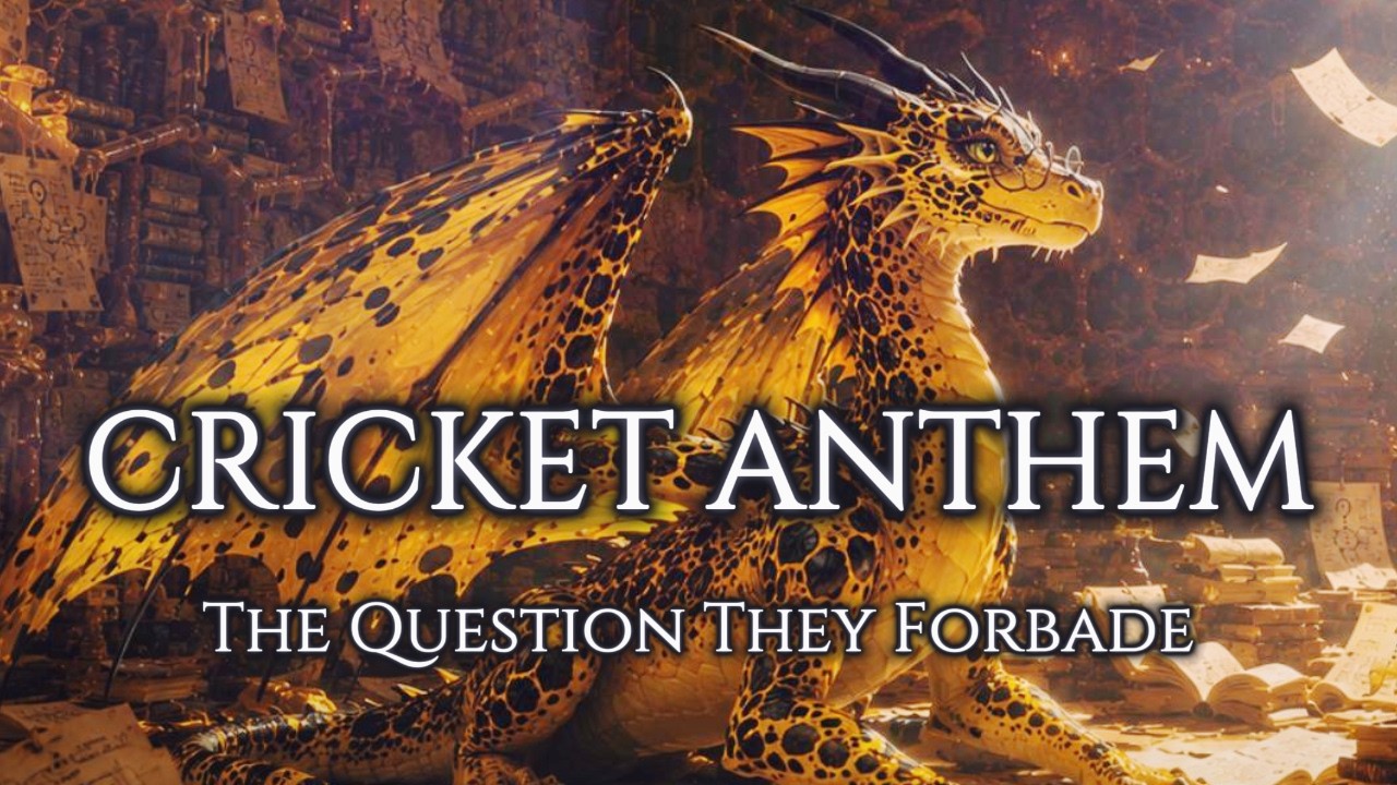 The Question They Forbade — Cricket anthem video