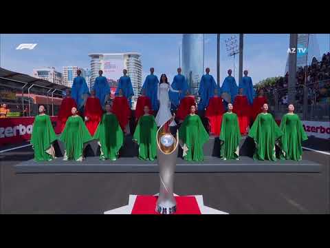 AISEL - National Anthem of Azerbaijan (F1 Baku 2023) #F1 #AzerbaijanGP #BakuCityCircuit