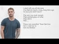 Brett Young - In Case You Didn’t Know Lyrics