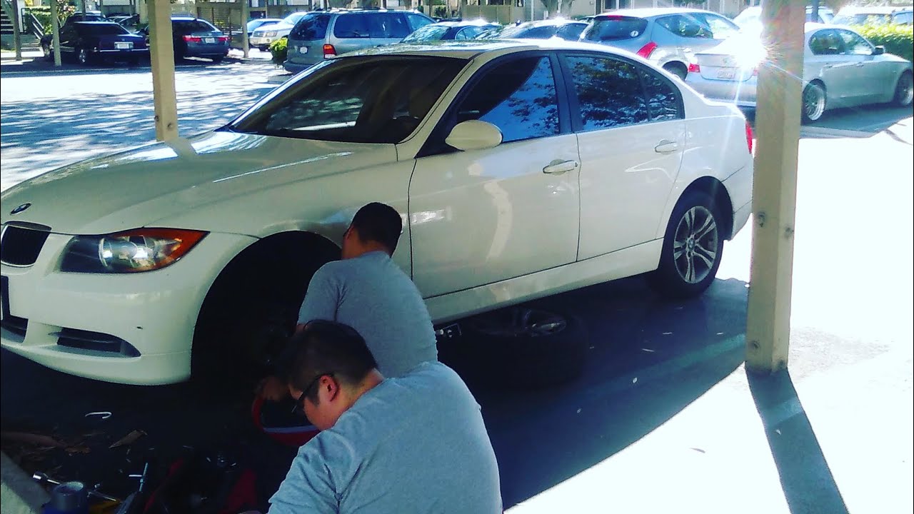 How To Put Air In A Tire | DIY - YouTube