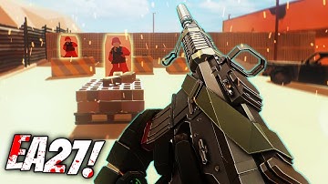 RAVENFIELD EA27 NEW Firing Range map! The best Obstacle Course map mod for Ravenfield. Gameplay demo