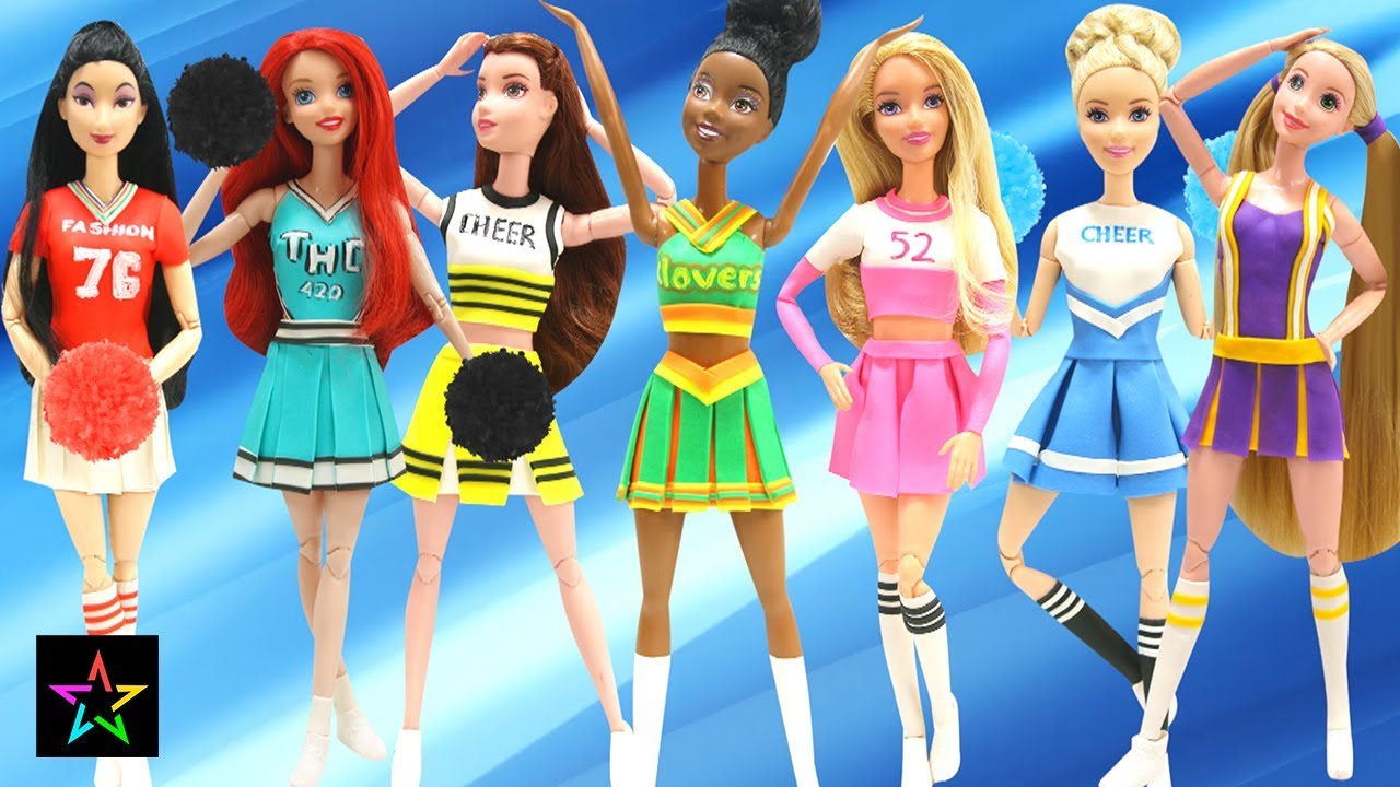 barbie cheerleader outfit for dolls