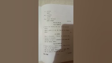 hpu bsc 1st year environment science (2022) question paper