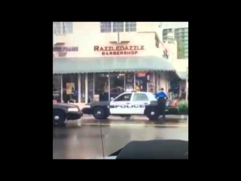 (WARNING GRAPHIC POLICE VIOLENCE)Miami Beach Police Shoot Man - YouTube