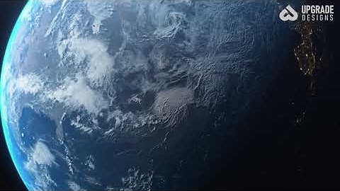 3D Realistic Earth Animation and VFX | orb earth