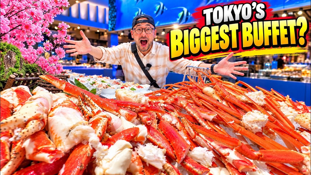 We Tried One of Tokyo’s Biggest Seafood Buffets! 150+ Dishes in Ginza