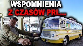 KIEROWCA AUTOBUSU Z CZASÓW PRL