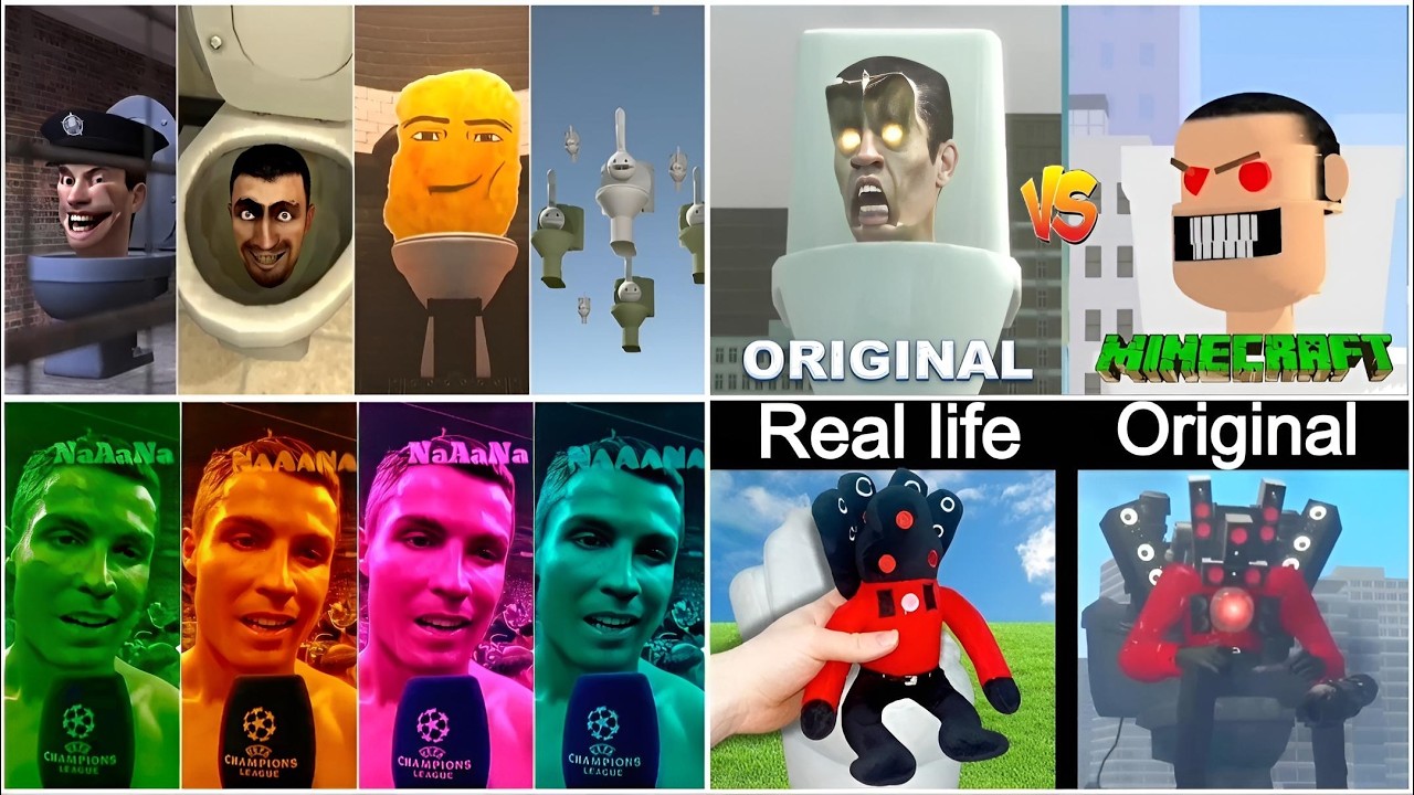 Skibidi toilet mega battle