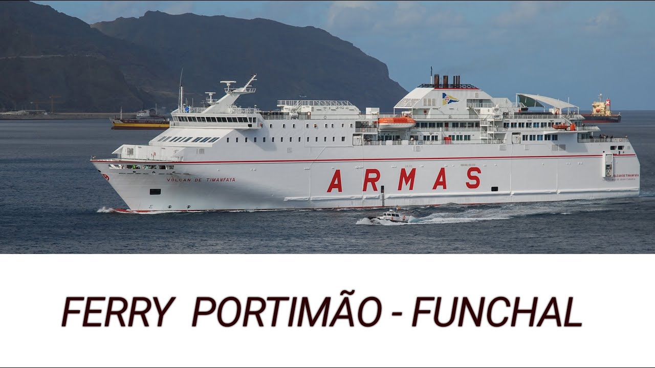 INDO PARA A ILHA DA MADEIRA DE FERRY YouTube