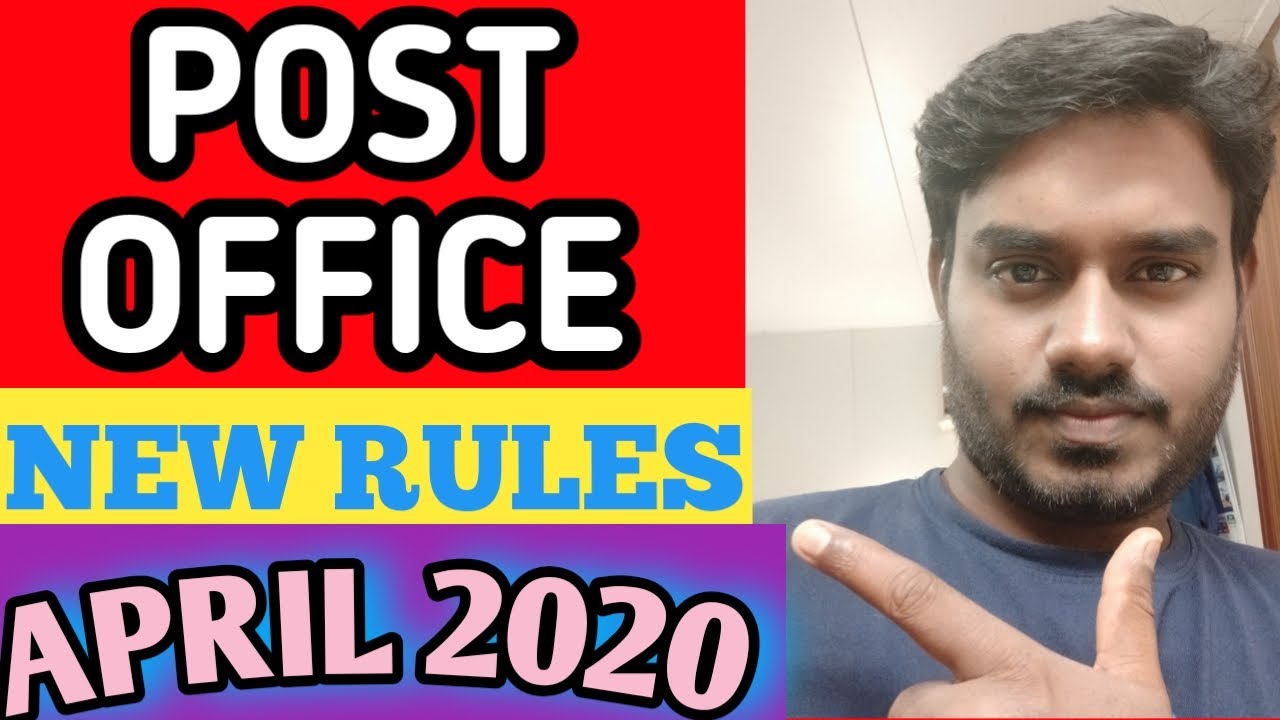 POST OFFICE ACCOUNT NEW RULES 2020 Tamil How Much Minimum Balance To post-office-online-account-opening-tamil-how-to-open-post-office