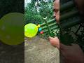DIY Bamboo Slingshots With Three Colour Balloone #bamboo #bambooart #diy #slingshot