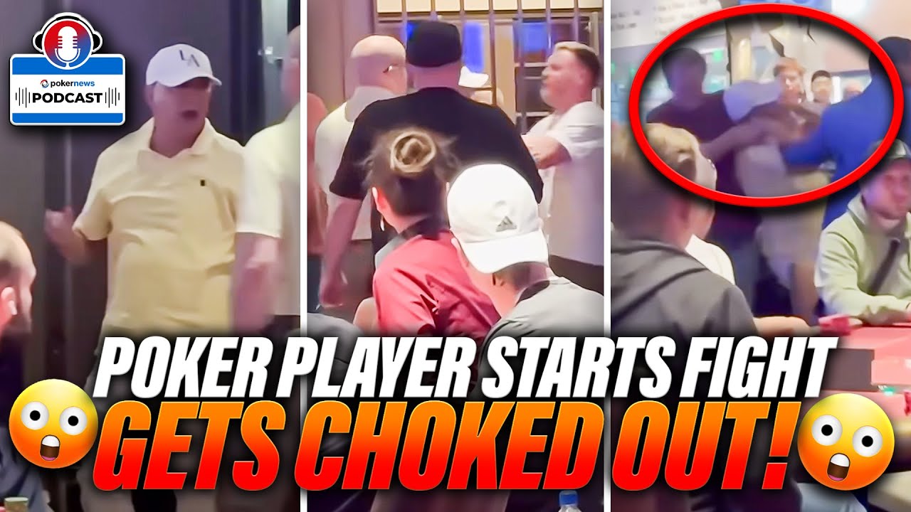 Security Swarms as Player Goes Wild Inside Las Vegas Poker Room | PokerNews Podcast #887