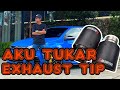 MeLeToP Bai! Exhaust Tip Pipe VW Golf Mk6R Belanja Bunyi 🔥