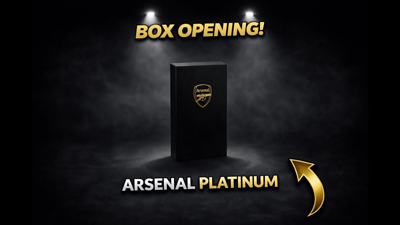 Stunning Match-Worn Patch 😍 Futera Arsenal Platinum Box Opening & Full Breakdown