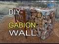 DIY Gabion Walls