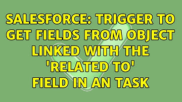 Salesforce: Trigger to get fields from Object linked with the 