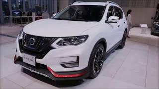 新しくなったエクストレイルに装着された「ニスモ パフォーマンスパッケージ」