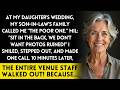 Son-in-law's Family Mocks 'Poor' Mother at Wedding, But Her Call Changes Everything!