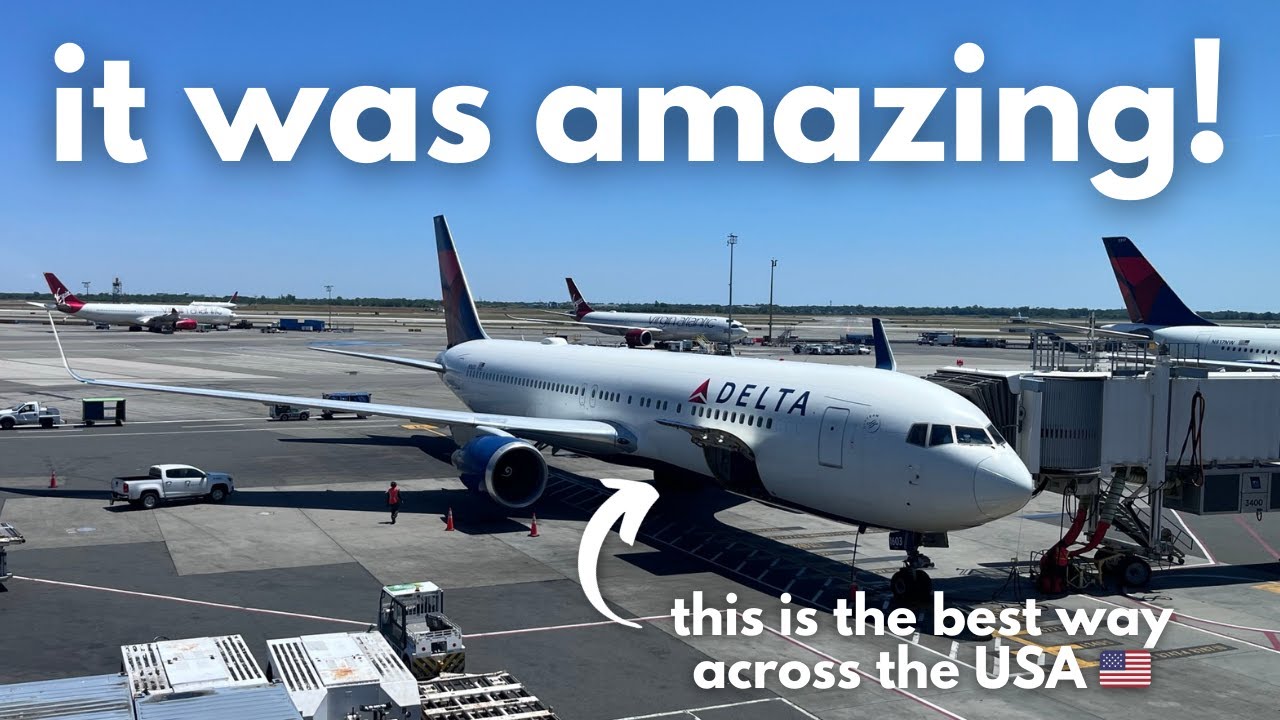 Delta 767-300 JFK-LAX Economy | Full Flight Review