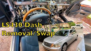 Lexus LS430 Dash Removal / Swap Part 1