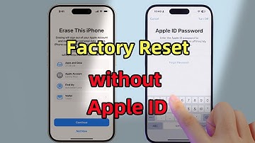 [2 Ways] How to Factory Reset iPhone without Apple ID Password | 2024