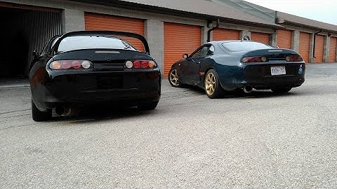 NA-T toyota supra 2JZGE Build