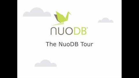 Webinar: Resilience, Scale Out and SQL - Test driving NuoDB