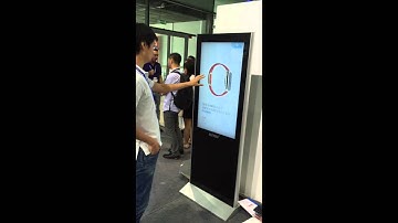 SpaceTouch Interactive Digital Signage Kiosk