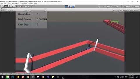 Evolution of Deep Neural Network Using Genetic ALgorithm For Self Car Driven