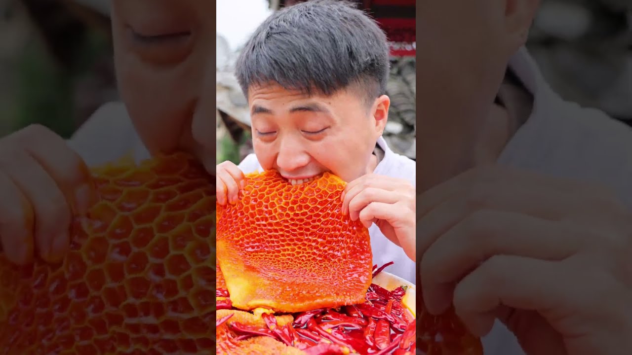 Songsong Is Crying From Being Spicy Ermao Doesn T Feel Mukbang Chinesecuisine Asmr