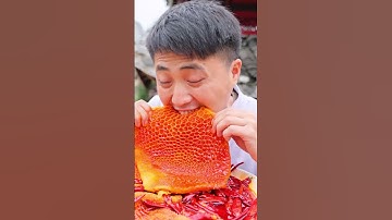 Thumbnail of Songsong is crying from being spicy! Ermao doesn't feel spicy😂 #mukbang   #chinesecuisine  #asmr