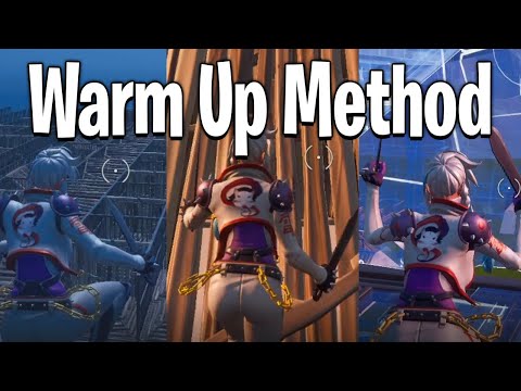 BEST way to WARM UP chapter 2 season 3 - WARM UP like a PRO (Advanced Tips)