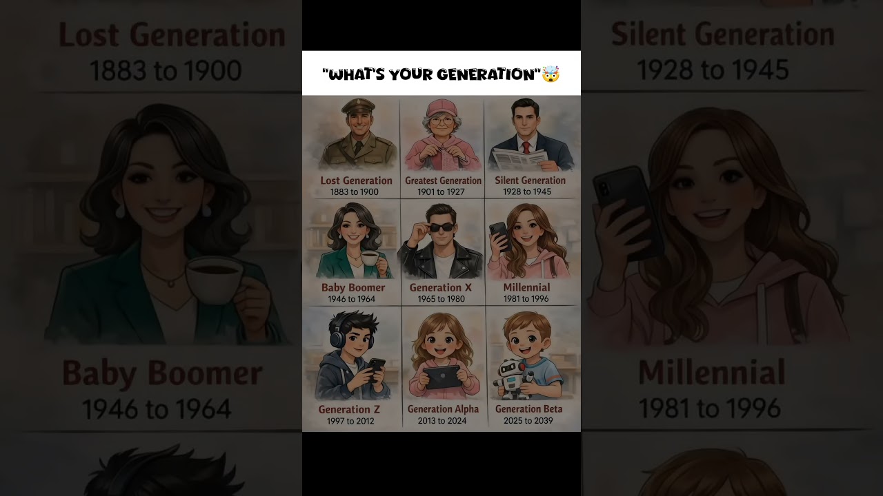 "What's Your Generation"🤯
