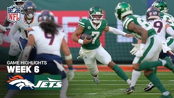 Denver Broncos vs. New York Jets Game Highlights | 2025 NFL Season Week 6
