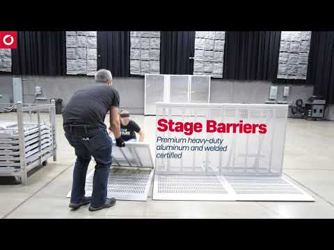 Stage Barriers | Sonco Perimeter Security