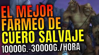  EL FARMEO SEMI AFK DE CUERO SALVAJE MÁS RENTABLE | GUÍA DE FARMEO| FARMERS DE AZEROTH - DANTAES