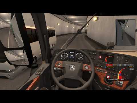 Euro Truck Simulator 2 из Женевы в Лион (Пиломатериалы)
