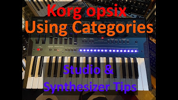 Korg opsix - Tip: How to select patches by category !