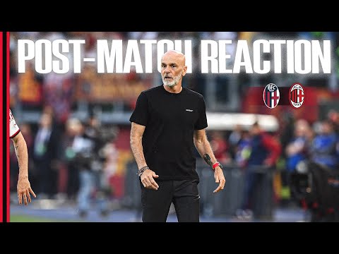 Coach Pioli and Pulisic | Post-Match Reactions | Bologna 0-2 AC Milan