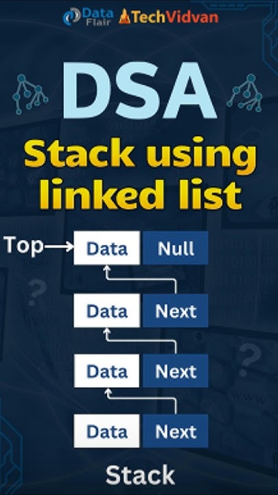 Stack Using Linked List in Data Structures | DSA Basics for Beginners ...