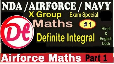 Definite Integration|Definite integral|Definite Integration for class12|airforce|navy|nda|jee mains