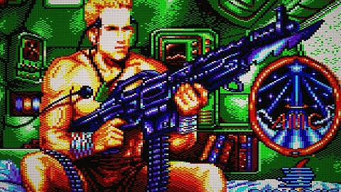 AMC - GX4000 colors version - Amstrad - Short gameplay