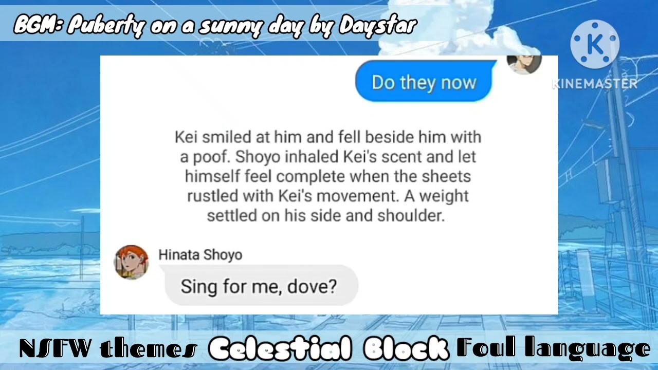 Жаркие объятия Цукишимы • HinaTsuki Omegaverse | 𝑪𝒆𝒔𝒕𝒊𝒊