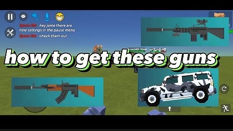 simple sandbox 2 new update 1.6.51 how to get starter pack and these guns and cars in  SSB2