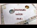 journal with me - aesthetic and minimal
