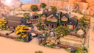 Large Family Ranch 🐎// The Sims 4: Speed Build // No CC