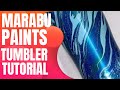 Marabu Easy Marble Paints Hydro dip Tumbler Tutorial