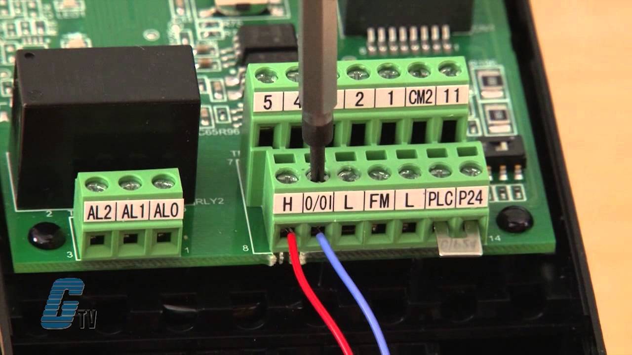 Hitachi America NES1 Series of AC Drives: How to Wire a ... l100 wiring diagram 