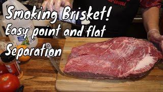 Smoked Brisket | Easy Point And Flat Separation